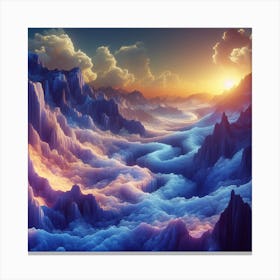 Aeolian Landscape Canvas Print