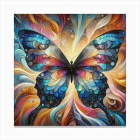 Butterfly Painting 3 Canvas Print