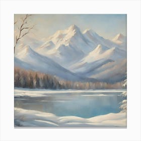 Winter Landscape 5 Canvas Print