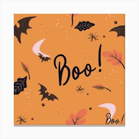 Burnt Batty Boo Canvas Print