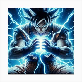 "Goku's Focused Sphere" [Risky Sigma] Canvas Print