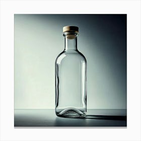 Firefly Transparent, Glass, Bottle, Simple, Smooth, Minimalistic, Rounded, Flat, Functional, Design, (9) Canvas Print