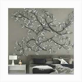 Abstract Tree Wall Art 2 Canvas Print