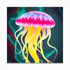 Jellyfish Canvas Print