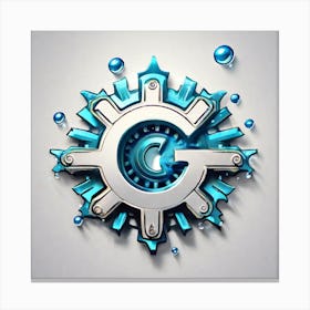 G Logo Canvas Print