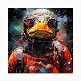 Star Wars Raccoon Canvas Print