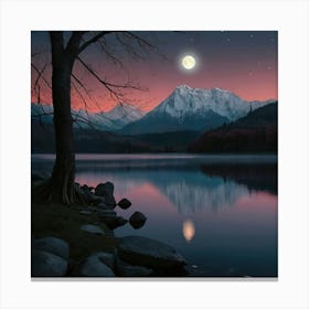 Default The Ethereal Beauty Of A Mystical Landscape Under The 0 Canvas Print