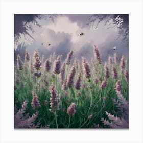 Lavender Field Canvas Print