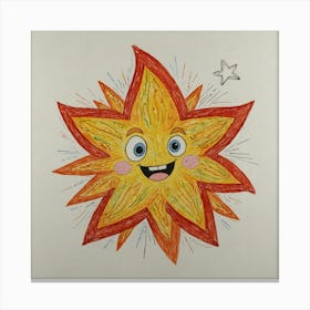 Bright Sun Canvas Print