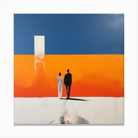 'The Couple' 1 Canvas Print