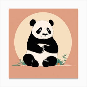 Panda Bear Canvas Print