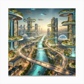 Advanced Urban Design Canvas Print