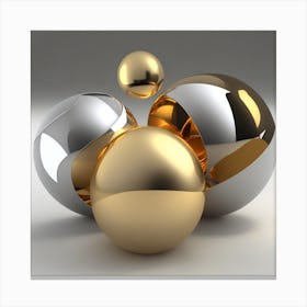 Spheres Canvas Print