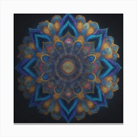 Geometric Flow Canvas Print