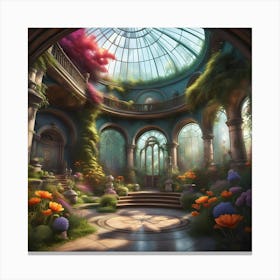 The Botanical Sanctuary Canvas Print