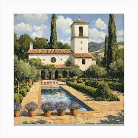 Winery 8 Canvas Print