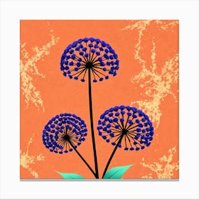 Blue Flowers Canvas Print