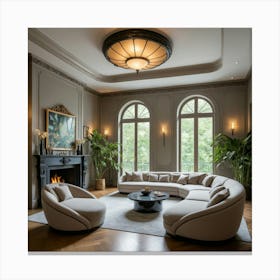 Living Room 5 Canvas Print