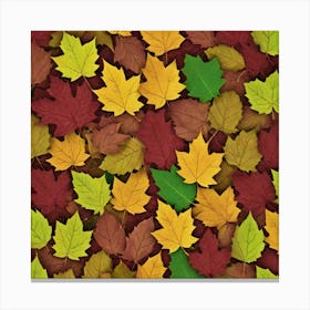 Autumn Leaves 33 Canvas Print
