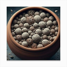 Clay Pot Canvas Print