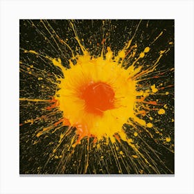 Splatter 2 Canvas Print