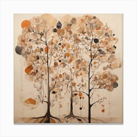 Three Trees Canvas Print