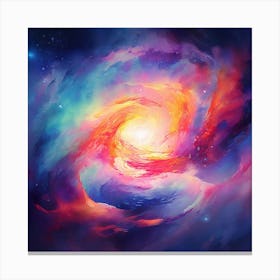 Galaxy Painting 6 Canvas Print