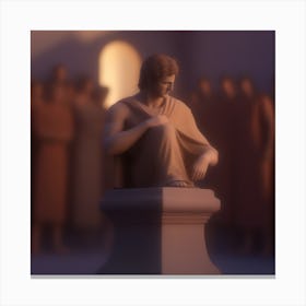 Statue Of Aphrodite 1 Canvas Print