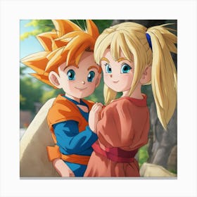 Dragon Ball Z 32 Canvas Print