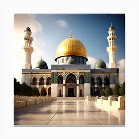 Dome Of The Rock Canvas Print