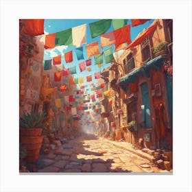 Street Art 1 Canvas Print