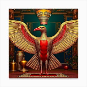 Egyptian Bird 2 Canvas Print