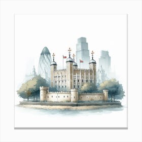 Tower of London 3 Canvas Print