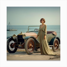 Vintage Car 1 Canvas Print