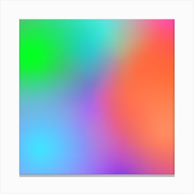 Abstract Colorful Background 21 Canvas Print