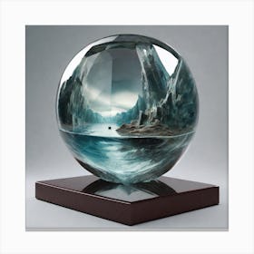 Sphere Of Water Canvas Print