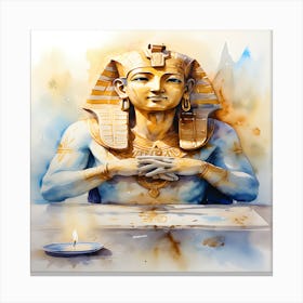 King of the ancient Egyptians Canvas Print