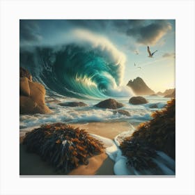 Big Wave 1 Canvas Print