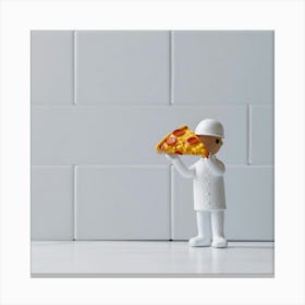 Pizza Chef Canvas Print