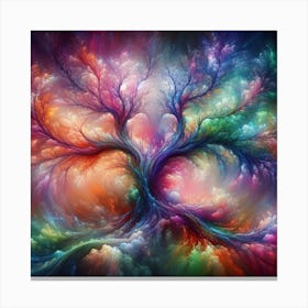 Binary Tree Canvas Print