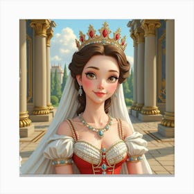 Young Queen 7 Canvas Print