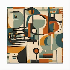 Abstract Painting Canvas Print