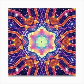 Psychedelic Mandala 30 Canvas Print