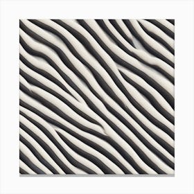 Zebra Stripes 2 Canvas Print