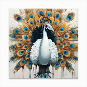 Peacock 2 Canvas Print