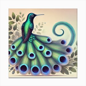 Peacock 5 Canvas Print