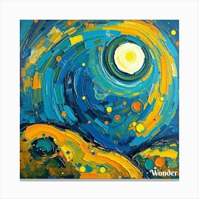 Starry Night 13 Canvas Print