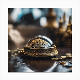 Buddhist Temple Canvas Print