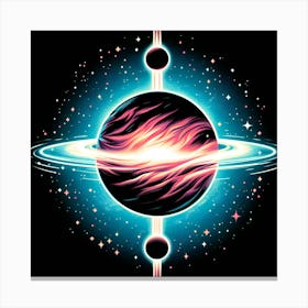 Saturn 4 Canvas Print