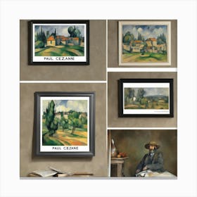 Paul Cezanne Canvas Print